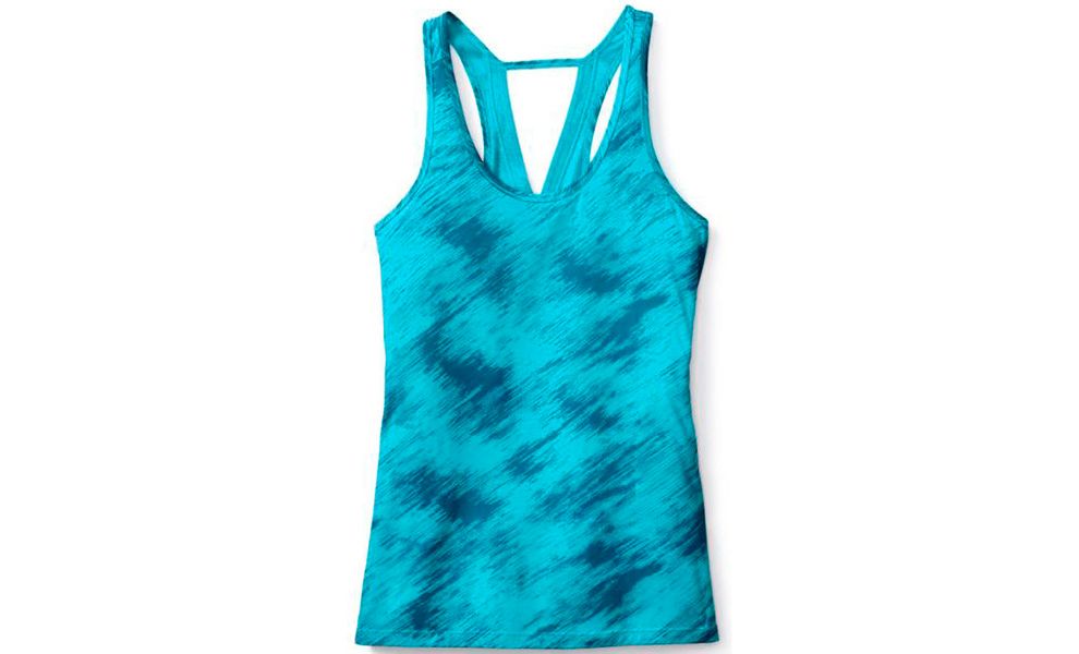 Майка жіноча SmartWool Merino 150 Pattern - 15259 (438/Light Capri), Колір виробника: 438/Light Capri, Розмір: S, зображення 2