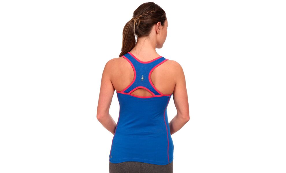 Термомайка жіноча SmartWool PhD Ultra Light - SO133 (378/Bright Blue), Колір виробника: Bright Blue, Розмір виробника: XS, зображення 2