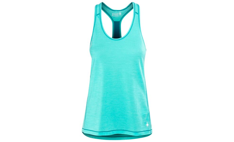 Термомайка жіноча SmartWool PhD Ultra Light - 15141 (438/Light Capri), Колір виробника: Light Capri, Розмір виробника: XS, зображення 2