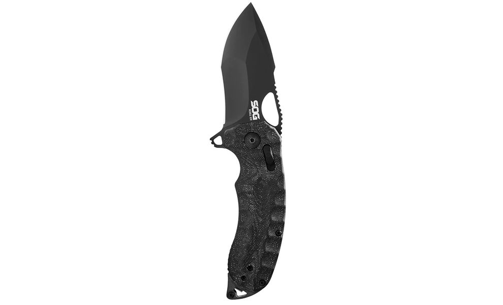 Ніж SOG Kiku XR (Black), Колір руків'я: Black, Колір леза: Black, зображення 5