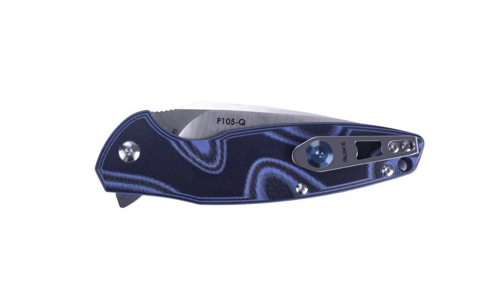 Ніж Ruike P105 (Blue), Колір руків'я: Blue, зображення 2