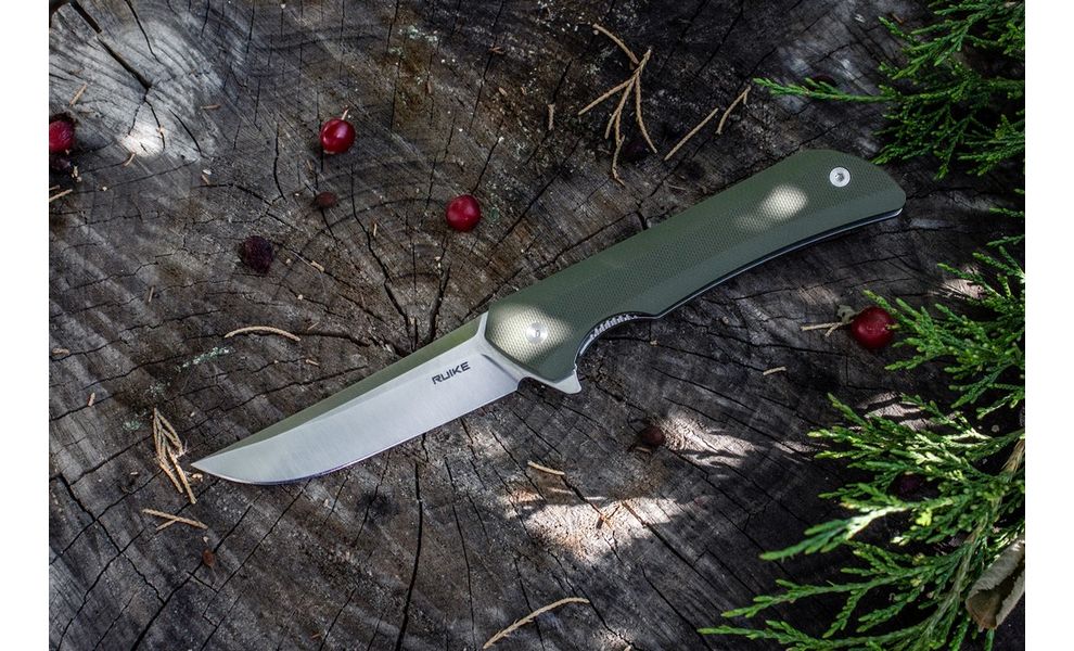 Ніж Ruike P121 (Green), Колір руків'я: Green, зображення 4