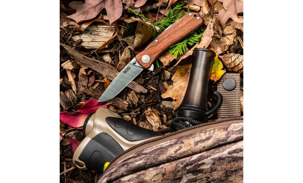 Ніж SOG Twitch II (Wood), Колір руків'я: Wood, зображення 9