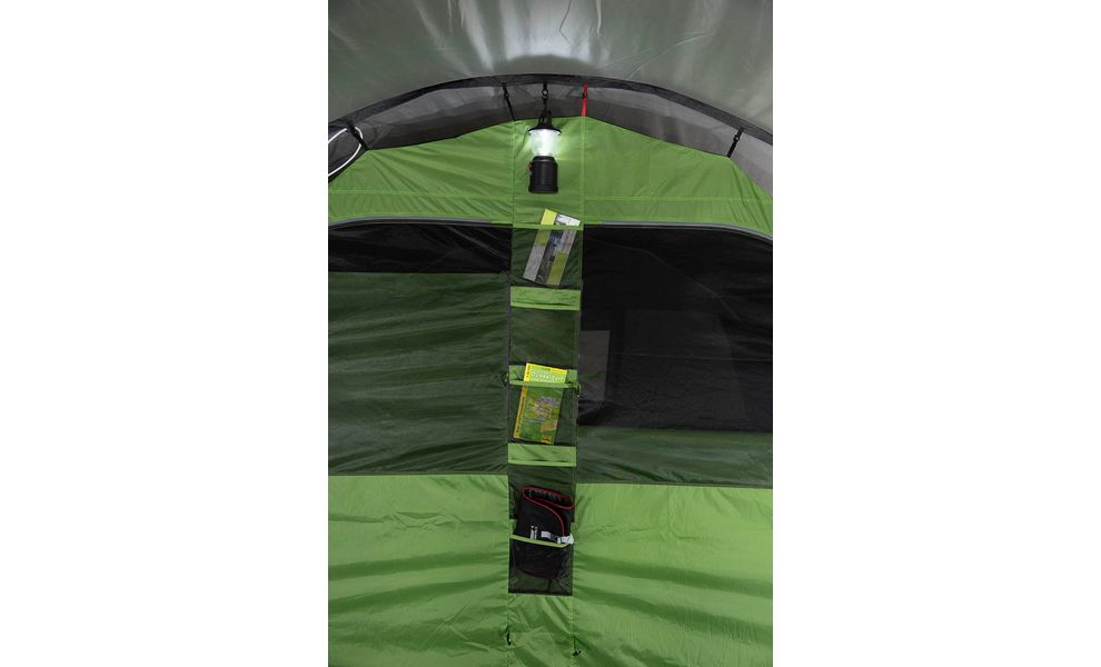 5-місний кемпінговий намет High Peak Garda 5.0, Кількість місць: 5, Колір: Light Grey/Dark Grey/Green, зображення 11