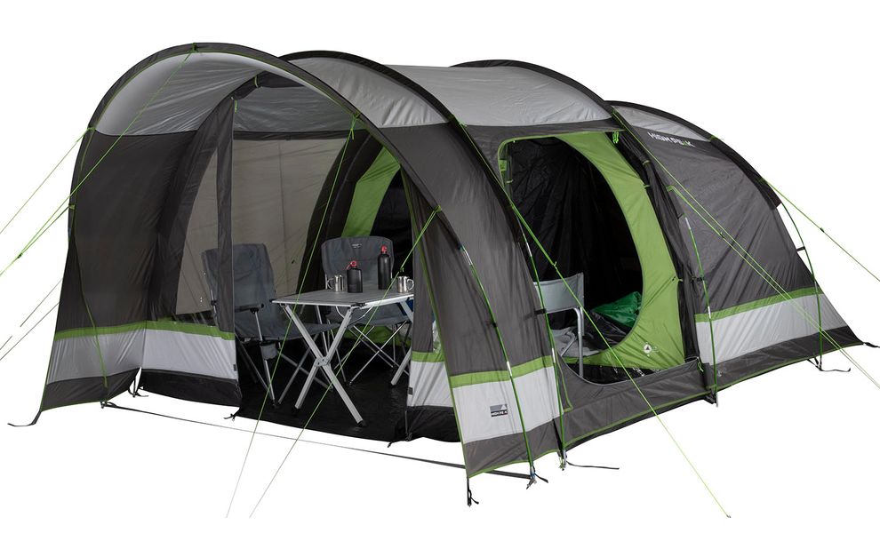 4-місний кемпінговий намет High Peak Brixen 4.0, Кількість місць: 4, Колір: Light Grey/Dark Grey/Green, зображення 6