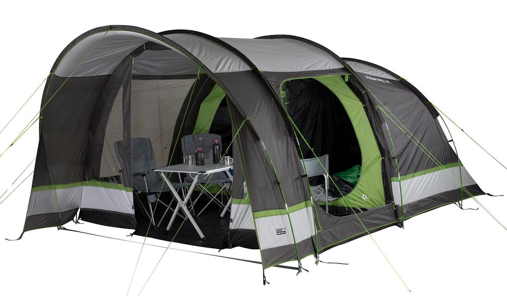 5-місний кемпінговий намет High Peak Brixen 5.0, Кількість місць: 5, Колір: Light Grey/Dark Grey/Green, зображення 6