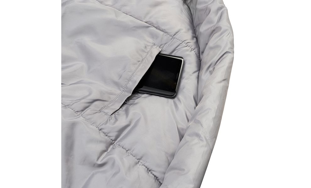 Зимовий туристичний спальник Kelty Mistral 20 Regular 2025 до -7°C: з капюшоном, Максимальний зріст користувача: 183, Колір: Taperstry, Сторона застібки: права, зображення 4