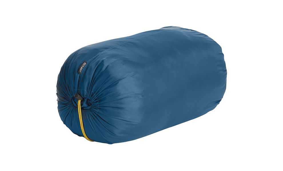 Зимовий туристичний спальник Kelty Mistral 20 Regular 2025 до -7°C: з капюшоном, Максимальний зріст користувача: 183, Колір: Taperstry, Сторона застібки: права, зображення 5