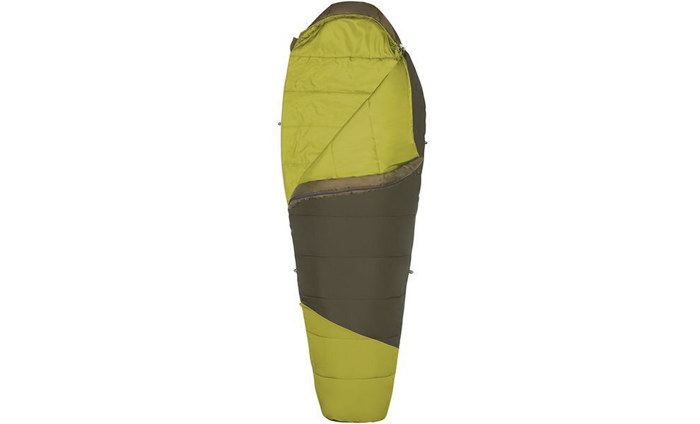 Демісезонний туристичний спальник Kelty Mistral 40 Regular 2025 до +4°C: з капюшоном, Максимальний зріст користувача: 183, Колір: Grape Leaf, Сторона застібки: права, зображення 3