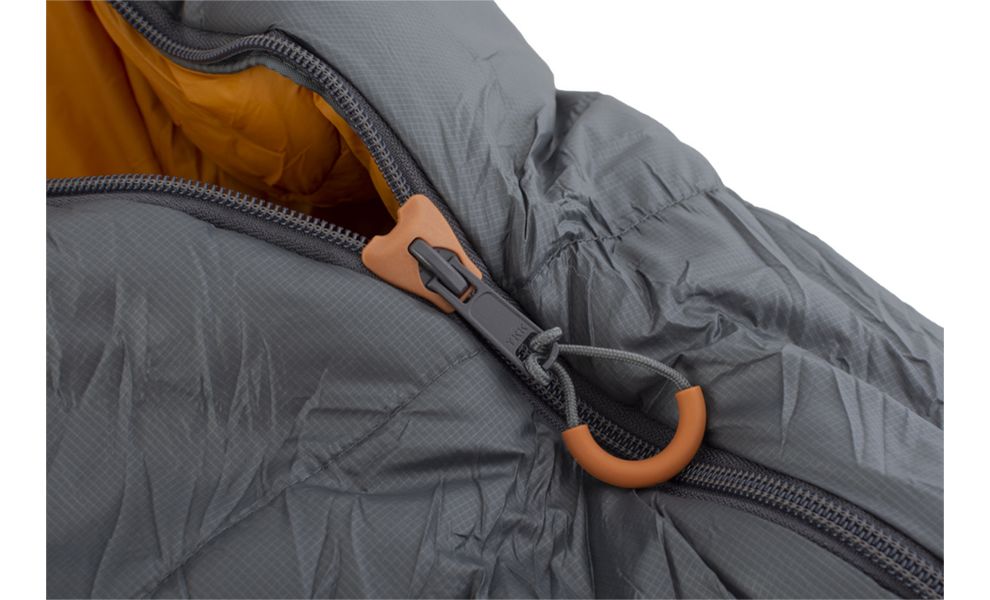 Зимовий туристичний спальник Pinguin Expert CCS 195 (Grey) до -16°C: з капюшоном, Максимальний зріст користувача: 195, Колір: Grey, Сторона застібки: ліва, зображення 6