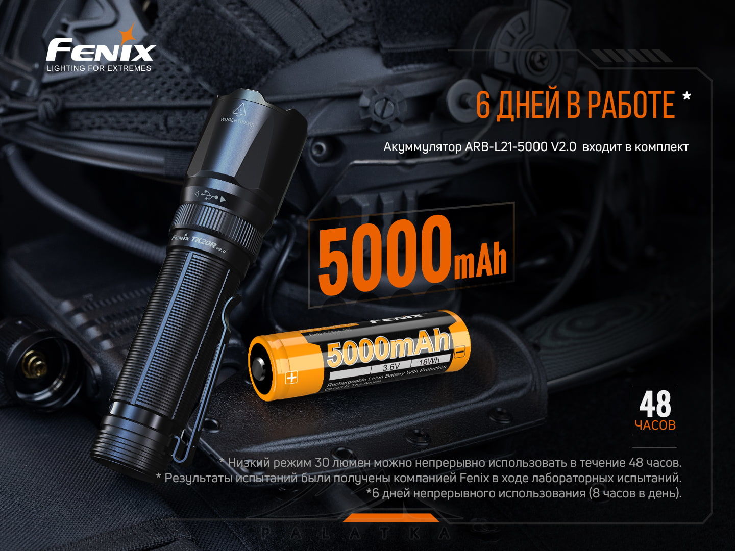 FENIX TK20R ほぼ新品　たか Ліхтар ручний Fenix TK20R V2.0 | TK20RV20 | PALATKA