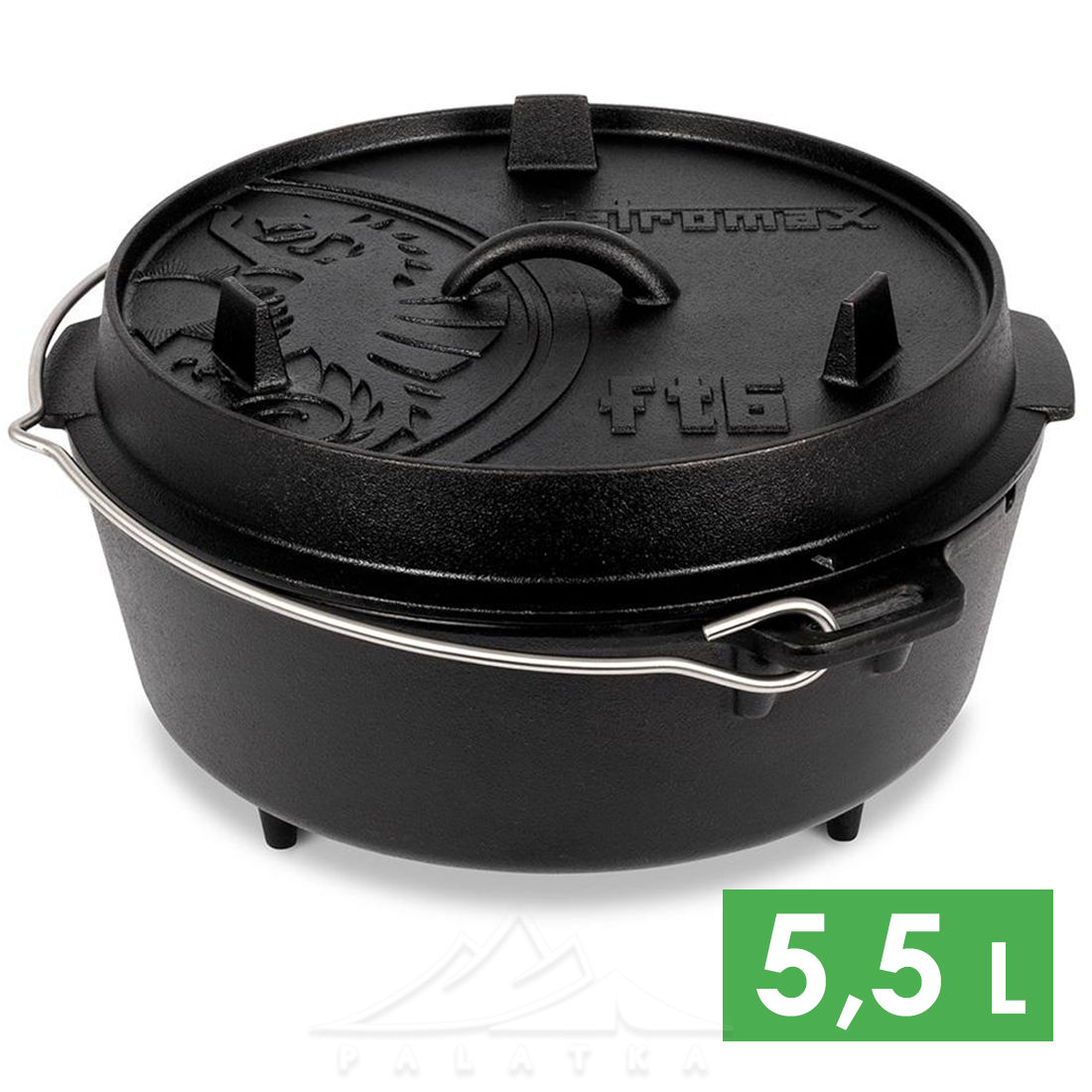 Казан-жаровня Petromax Dutch Oven, 5,5 л | ft6 | PALATKA