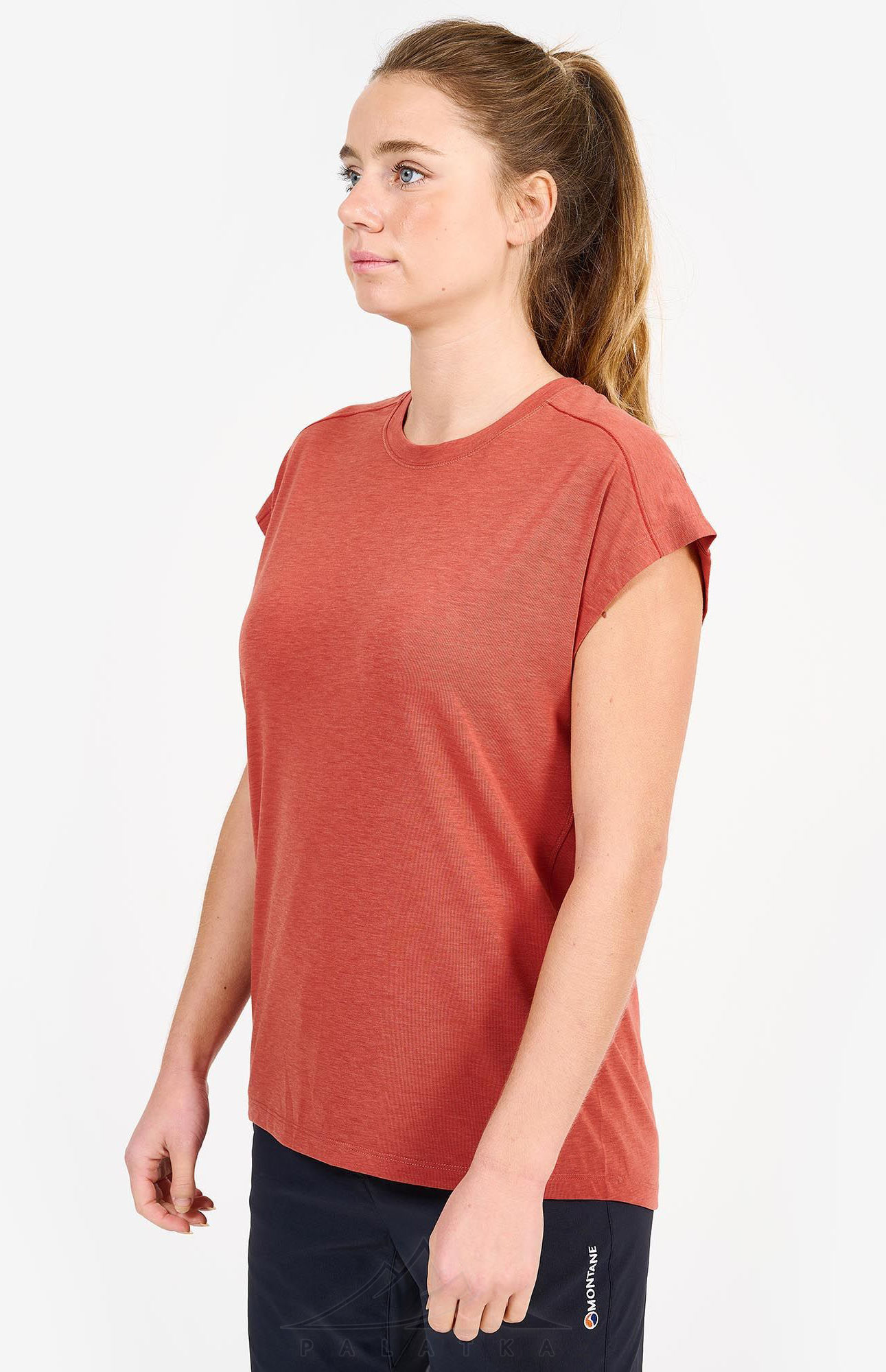Термофутболка жіноча Montane Mira - FMITS (Terracotta), розмір XS