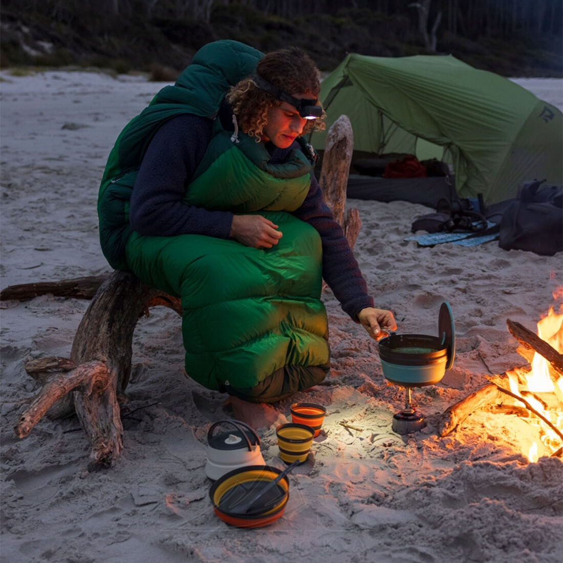 Набір посуду Sea to Summit Frontier UL Collapsible One Pot Cook