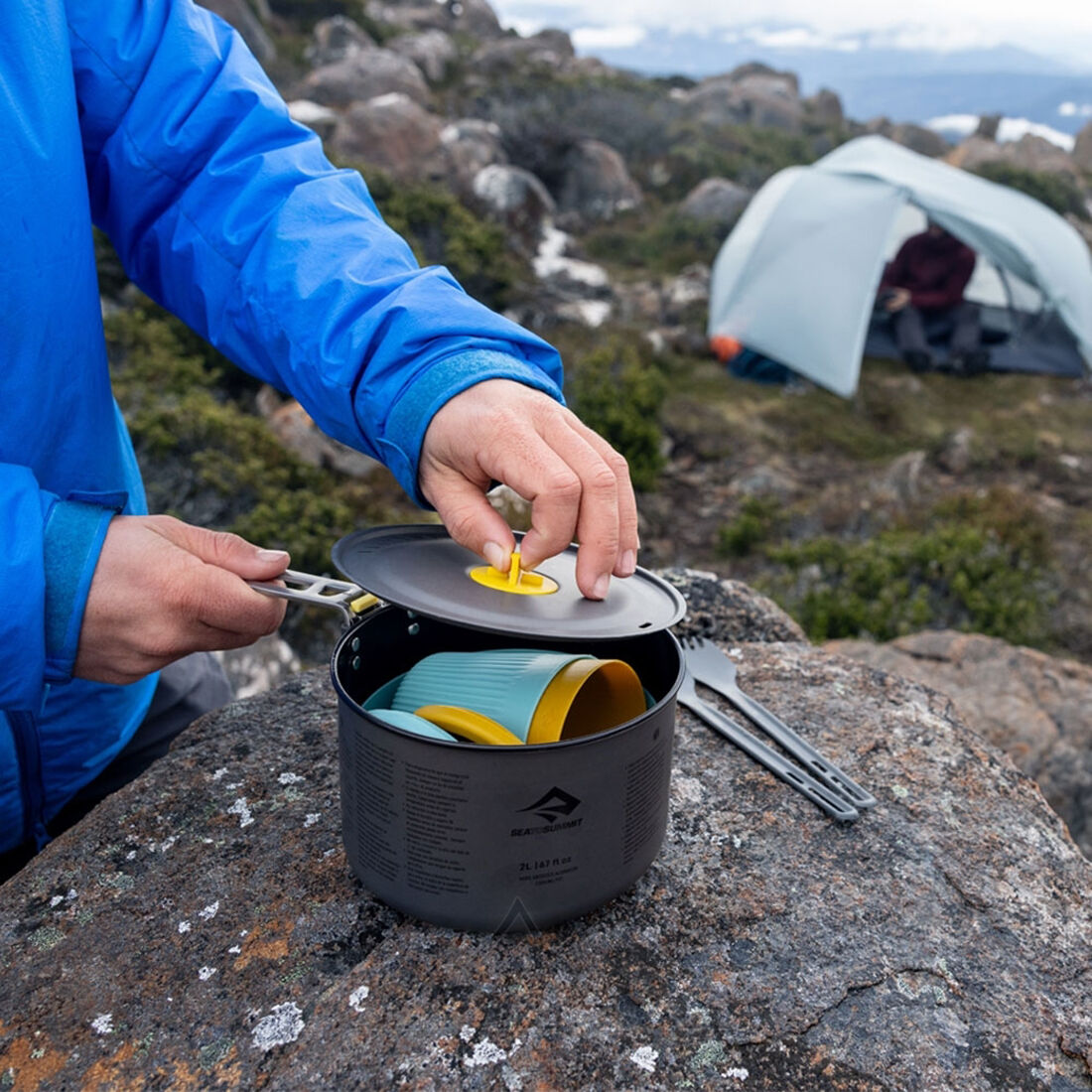 Набір посуду Sea to Summit Frontier UL Two Pot Cook - Set 2P | STS