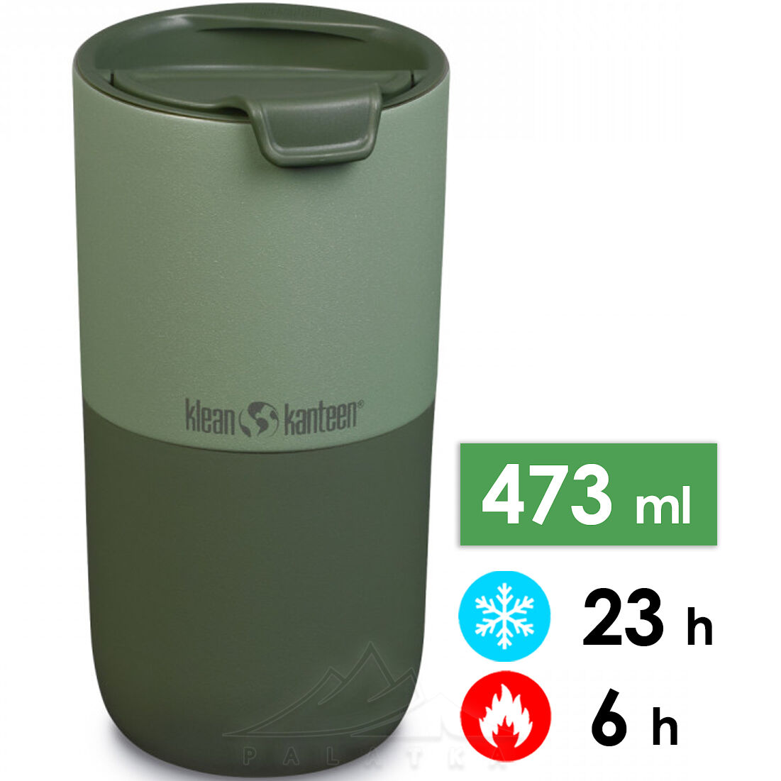 Термостакан Klean Kanteen Rise Tumbler (Sea Spray), 473 мл