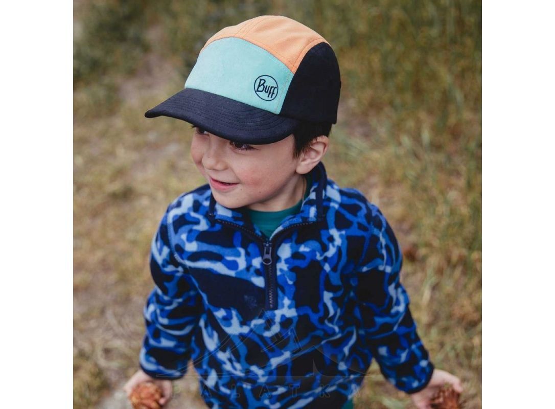 Kids 5 Panel Cap (Colorblock MultI 